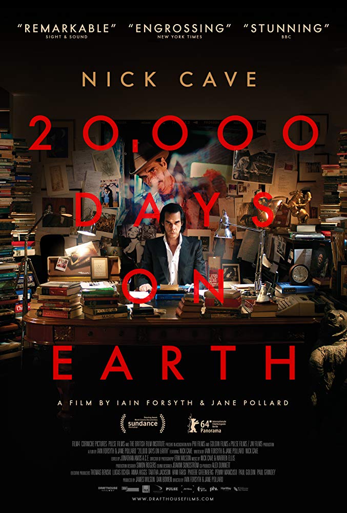 FREE ON YOUTUBE 20,000 Days on Earth (2014) (Rating 8,0) DVD8524