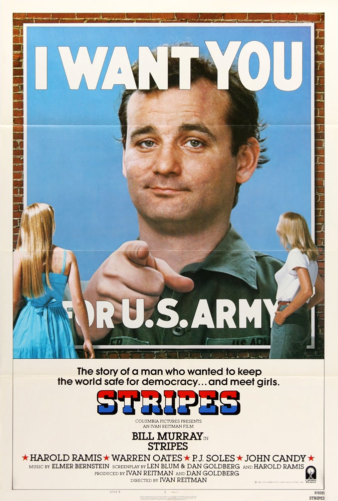 Ich glaub' mich knutscht ein Elch - Stripes (1981) (Rating 7,5) DVD9905