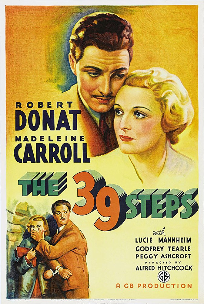 FREE ON YOUTUBE Die 39 Stufen - The 39 Steps (1935) (Rating 8,0) DVD450