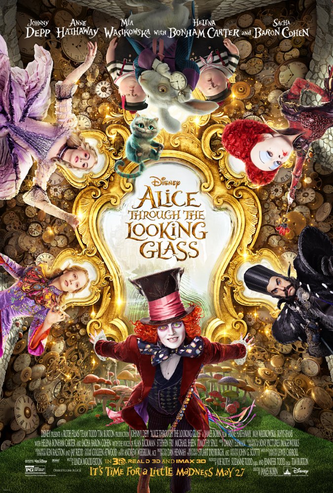 Alice im Wunderland: Hinter den Spiegeln - Alice Through the Looking Glass (2016) (Rating 6,0) DVD -