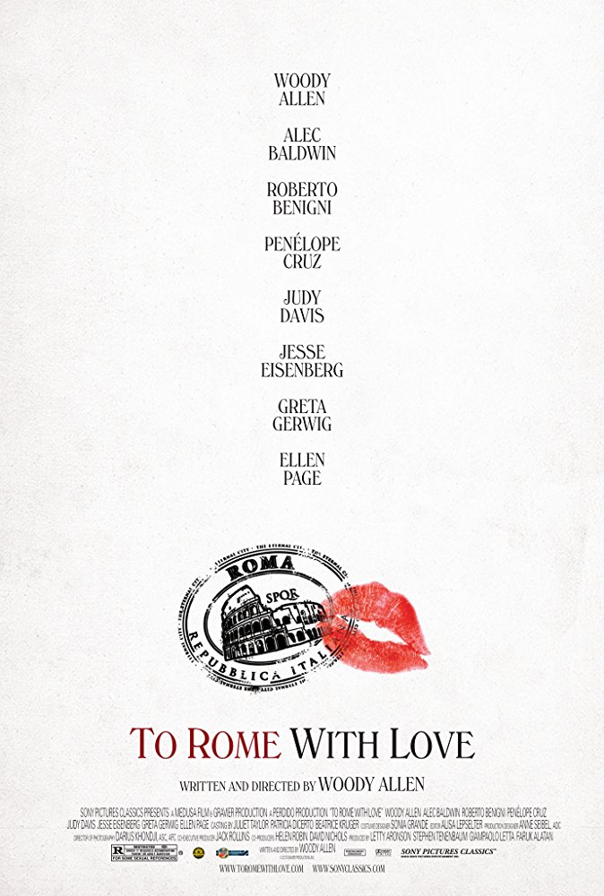 To Rome With Love (2012) (Rating 7,3) DVD931