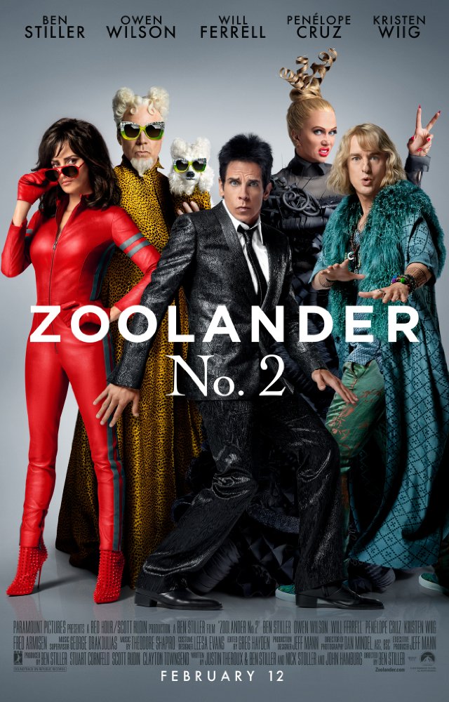 Zoolander 2 (2016) (Rating 6,9) DVD9845