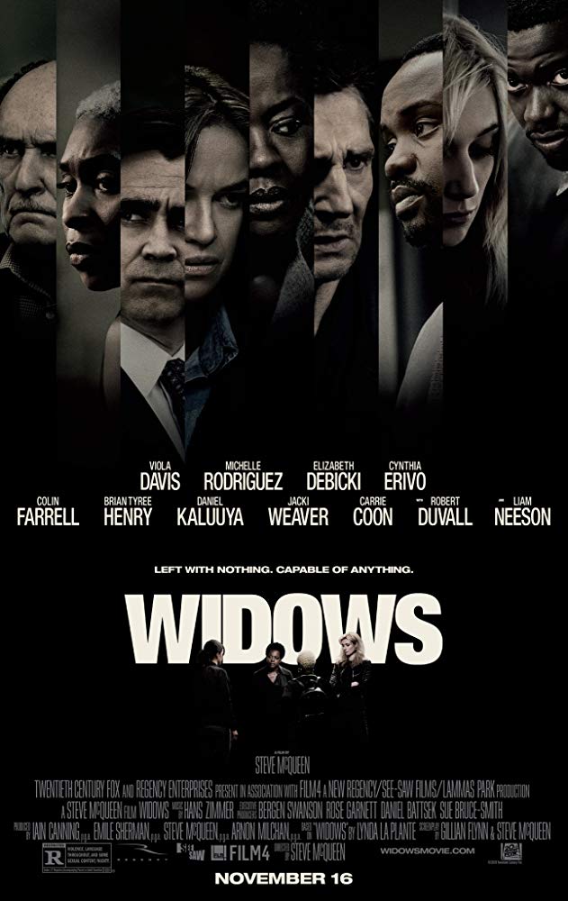 Widows (2018) (Rating 7,5) (Coming Soon on DVD at Filmkunstbar Fitzcarraldo)