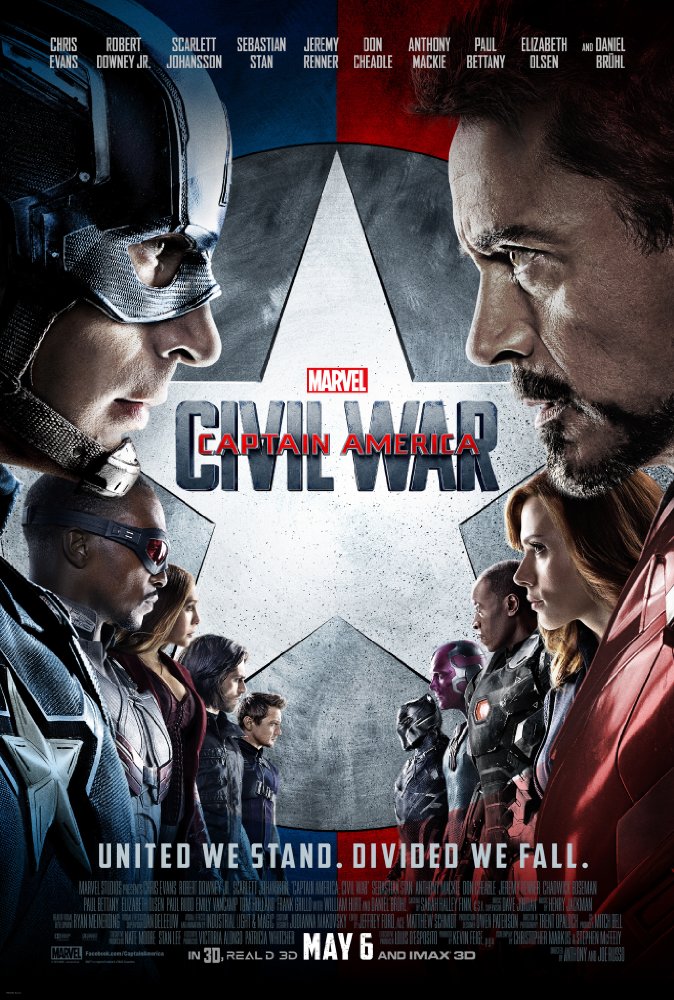 The First Avenger: Civil War - Captain America: Civil War (2016) (Rating 8,0) DVD9922