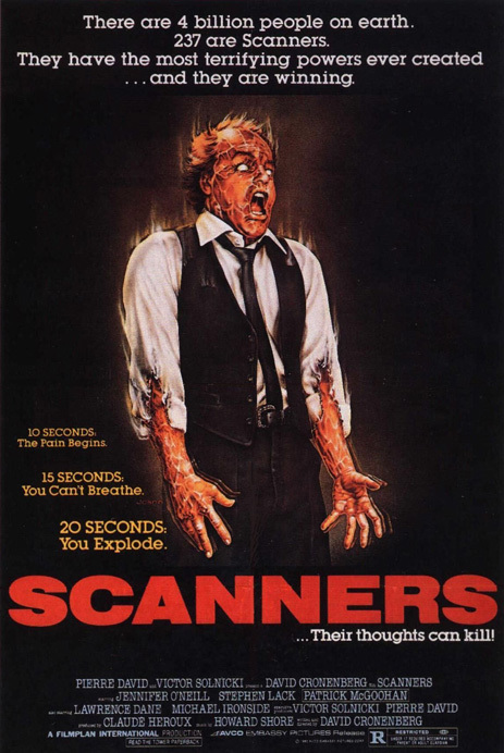 FREE ON YOUTUBE Scanners (1981) (Rating 6,9) DVD6996