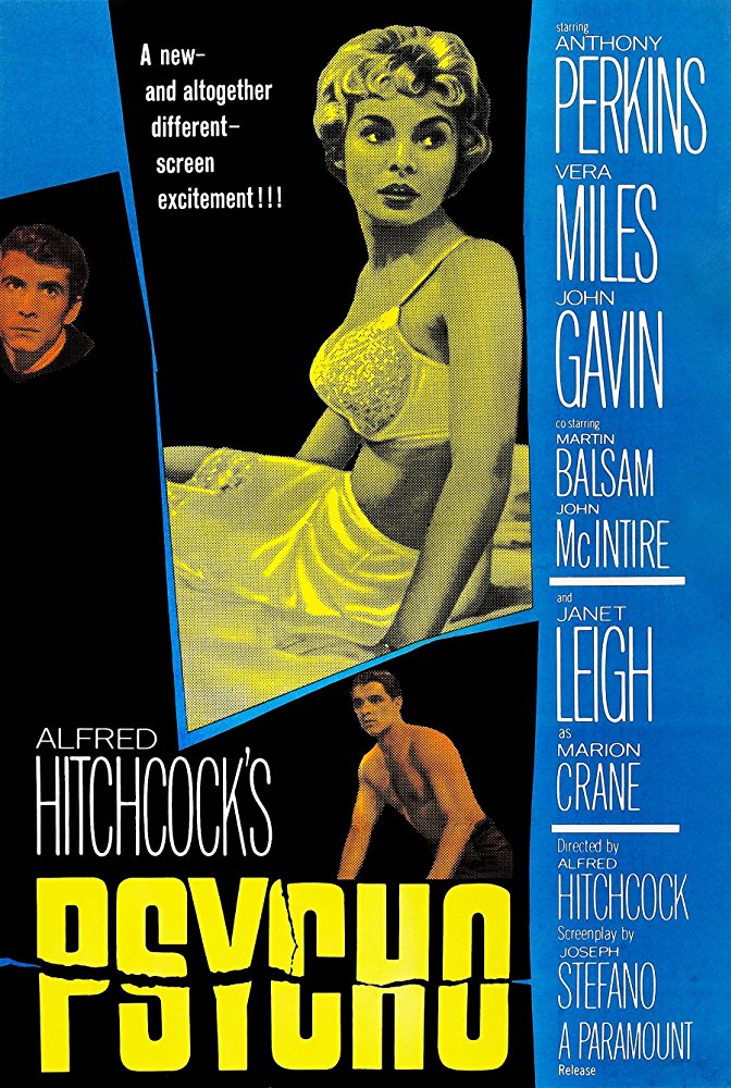 FREE ON YOUTUBE Psycho (1960) (Rating 9,0) DVD1358