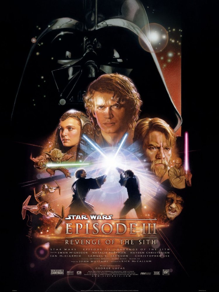 FREE ON YOUTUBE Star Wars: Episode 3 - Die Rache der Sith - Star Wars: Episode 3 - Revenge of the Sith (2005) (Rating 7,6) DVD29