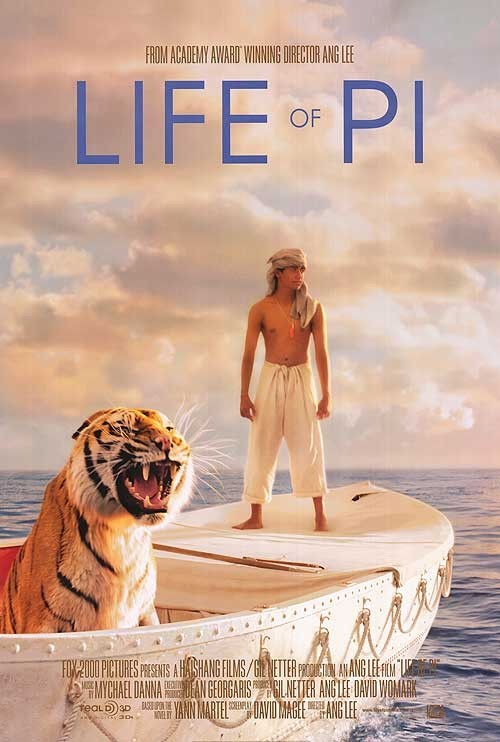 Life of Pi - Schiffbruch mit Tiger (2012) (Rating 8,5) DVD1325