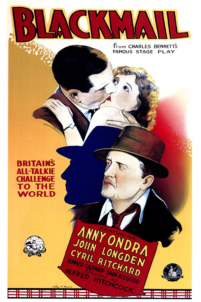 FREE ON YOUTUBE Erpressung - Blackmail (1929) (Rating 7,0) DVD196