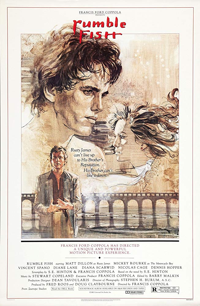 FREE ON YOUTUBE Rumble Fish (1983) (Rating 7,5) DVD207