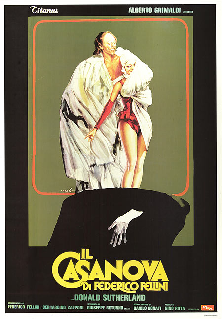 FREE ON YOUTUBE Fellini's Casanova - Il Casanova di Federico Fellini (1976) (Rating 7,3) DVD174