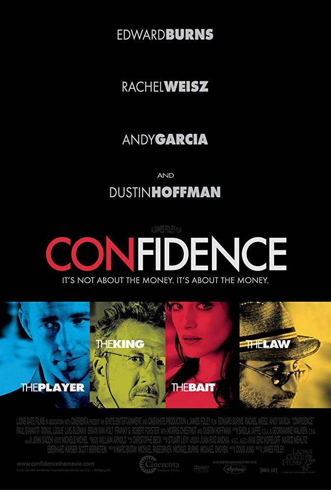 Confidence (2003) (Rating 6,7) DVD357