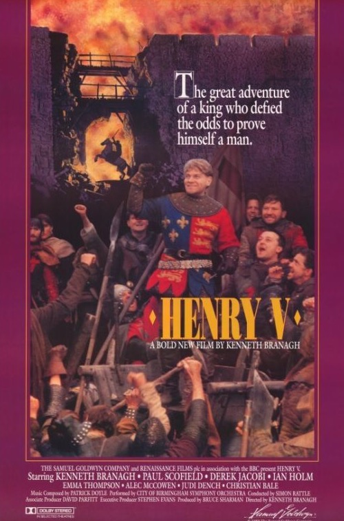 FREE ON YOUTUBE Henry V (1989) (Rating 8,0) DVD381
