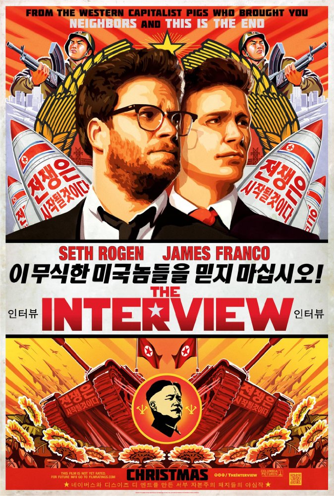 The Interview (2014) (Rating 7,4) DVD8850