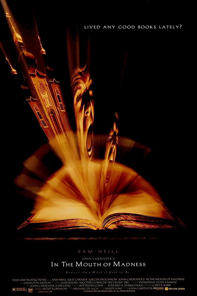 FREE ON YOUTUBE Die Mächte des Wahnsinns - In The Mouth Of Madness (1994) (Rating 7,3) (Coming Soon on DVD at Filmkunstbar Fitzcarraldo)