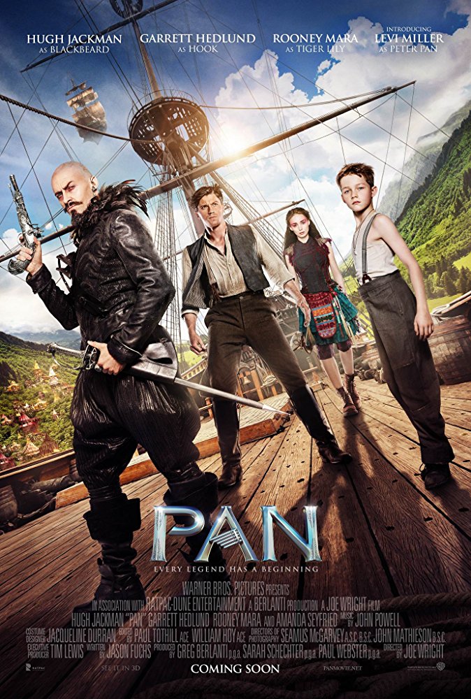 Pan (2015) (Rating 5,6) DVD -