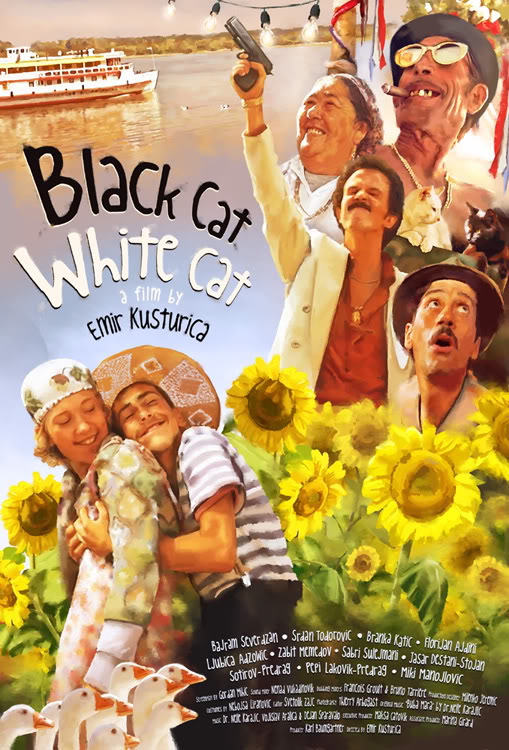 Black cat white cat