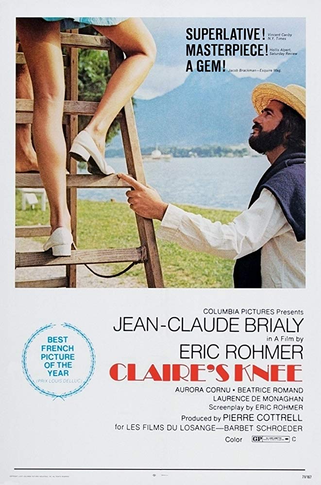 Claire's Knee - Claires Knie - Le genou de Claire (1970) (Rating 9,0) DVD2965