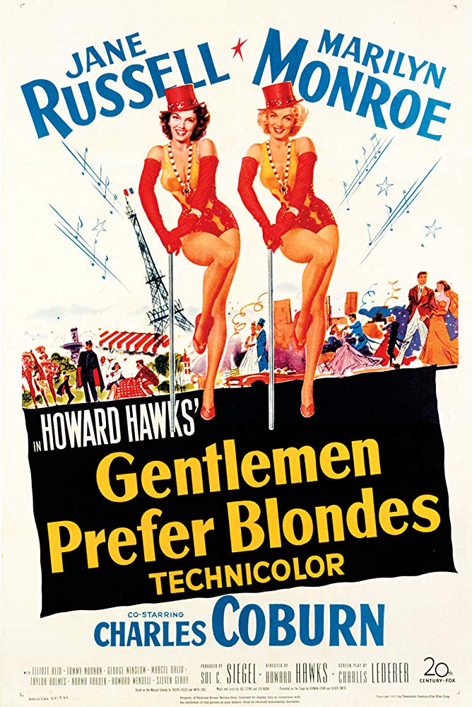 Blondinen bevorzugt - Gentlemen prefer Blondes (1953) (Rating 8,7) DVD5060