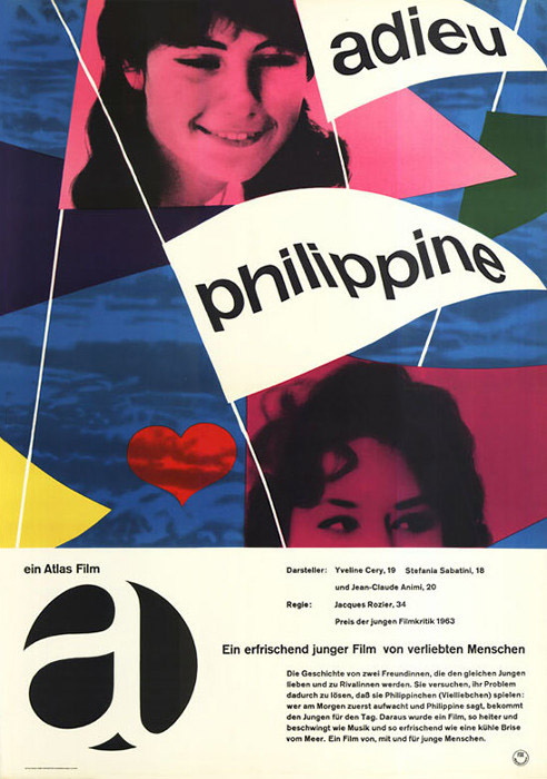 Adieu Philippine (1962) (Rating 7,4) (OmeU) DVD7488