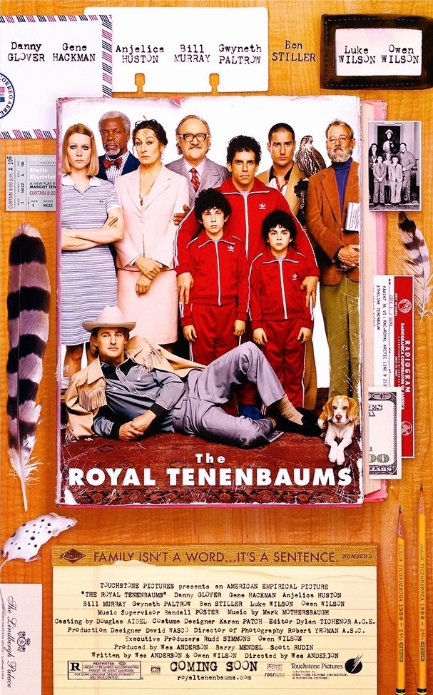 Die Royal Tenenbaums - The Royal Tenenbaums (2001) (Rating 9,0) (OmeU) DVD6628