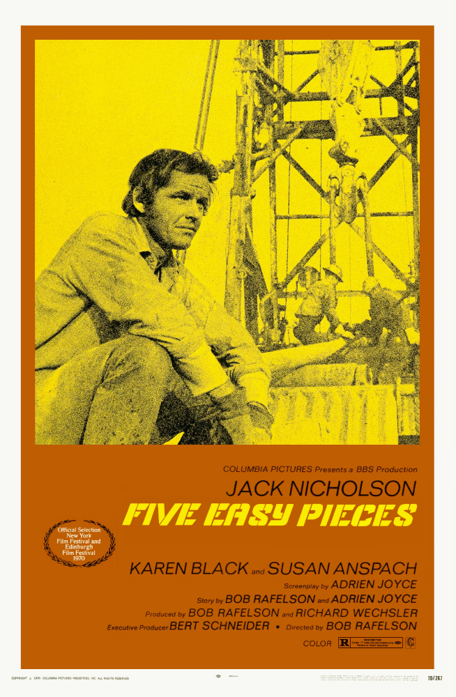 Five easy pieces (1970) (Rating 9,0) DVD5688
