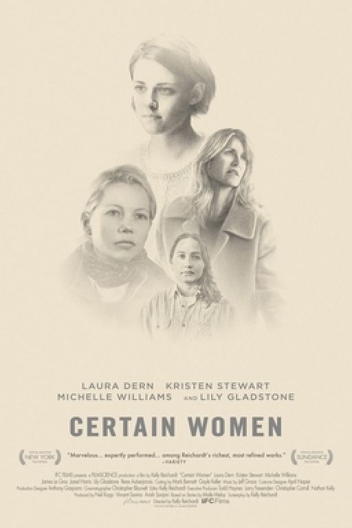 Certain Women (Coming Soon on DVD at Filmkunstbar Fitzcarraldo)