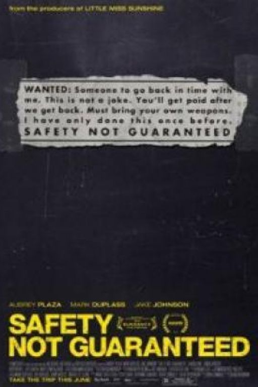 Journey of love - Safety Not Guaranteed  DVD4968