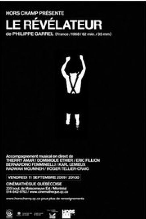 Le révélateur (Coming Soon on DVD at Filmkunstbar Fitzcarraldo)