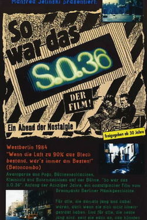 So war das SO36
