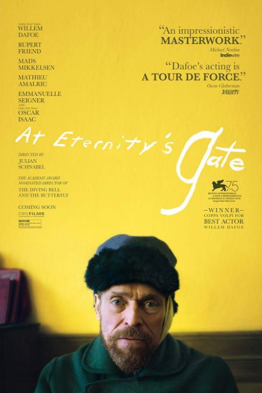 Van Gogh - At Eternity's Gate (2018) (Rating 7,5) (Coming Soon on DVD at Filmkunstbar Fitzcarraldo) 