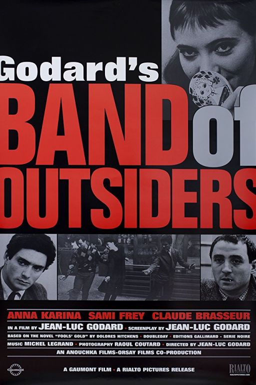 Band of Outsiders - Die Aussenseiterbande - Bande à part (1964) (Rating 8,1) DVD312