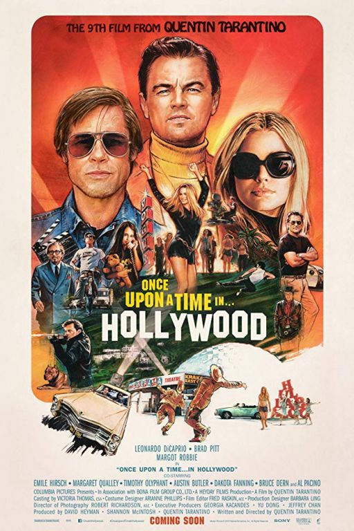 Once Upon a Time in Hollywood (2019) (Rating 8,0) (Coming Soon on DVD at Filmkunstbar Fitzcarraldo)