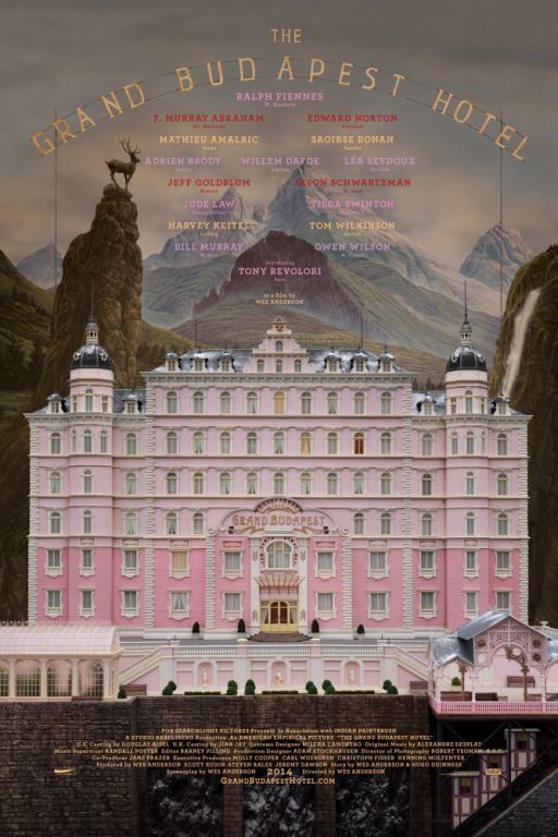 Grand Budapest Hotel - The Grand Budapest Hotel (2014) (Rating 9,0) DVD1464