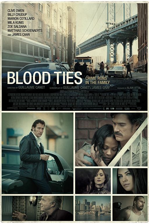Blood Ties (2013) (Rating 8,0) DVD3502 