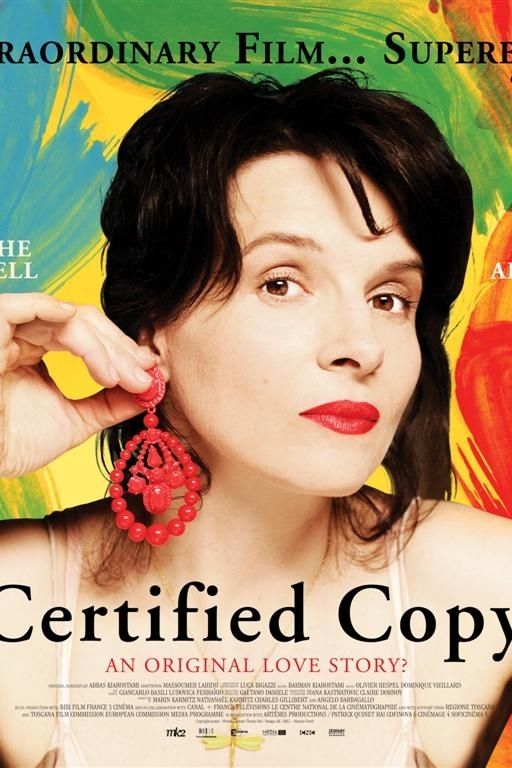 Certified copy - Die Liebesfälscher - Copie conforme (2010) (Rating 7,1) (OmeU) DVD2557