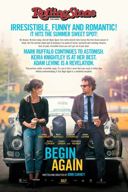 Can a Song Save Your Life? - Begin Again (2013) (Rating 7,5) DVD8306