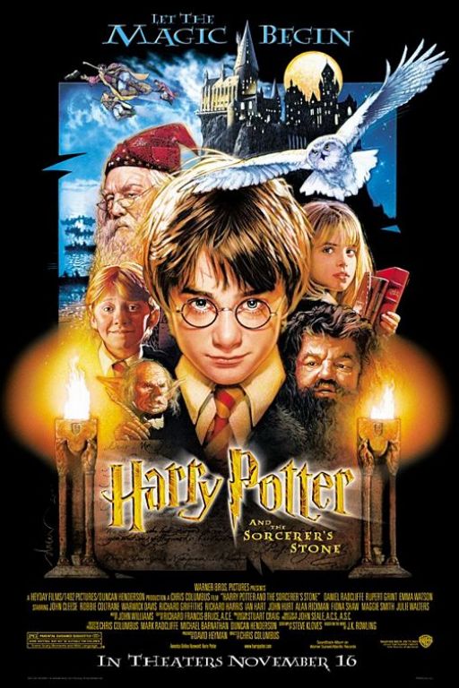 Harry Potter und der Stein der Weisen - Harry Potter and the Sorcerer's Stone (2001) (Rating 7,5) DVD2023
