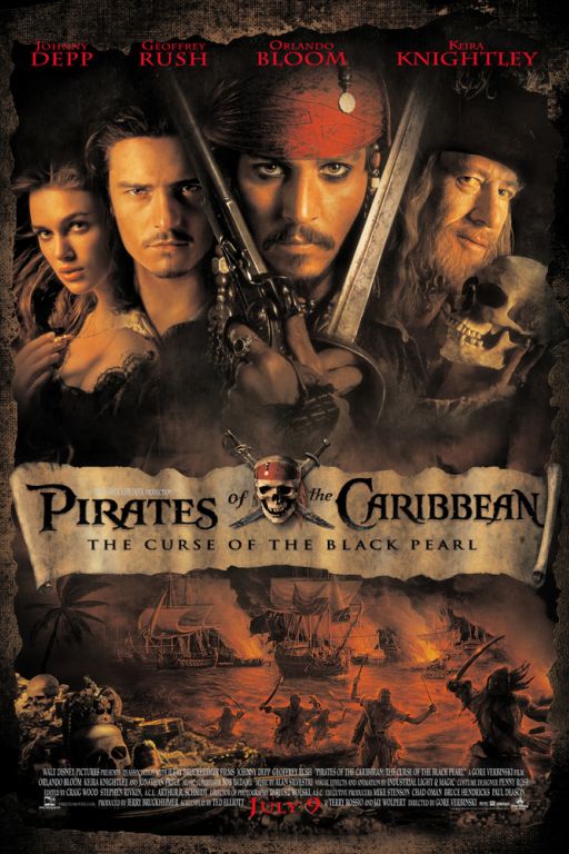 Fluch der Karibik - Pirates of the Caribbean: The Curse of the Black Pearl (2003) (Rating 7,9) DVD2078