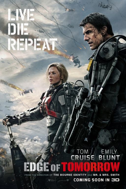 Live Die Repeat - Edge of Tomorrow (2014) (Rating 7,3) DVD8718