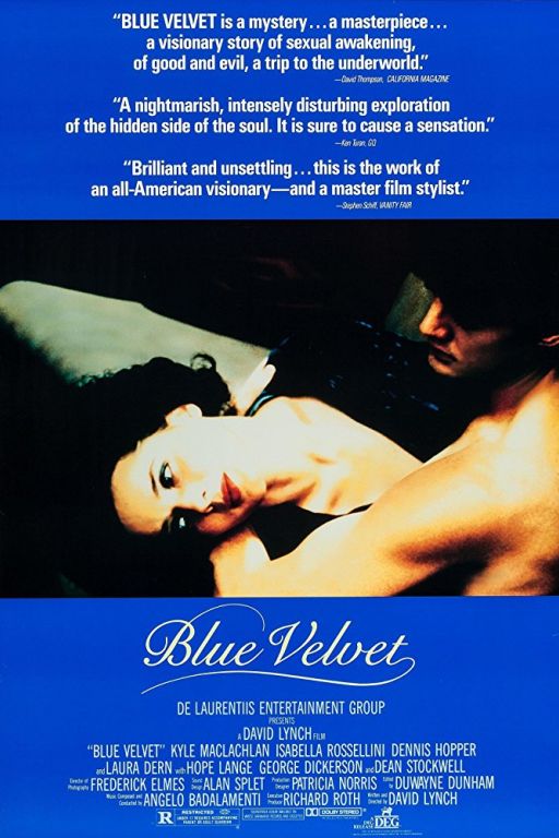 Blue Velvet (1986) (Rating 8,1) DVD1551