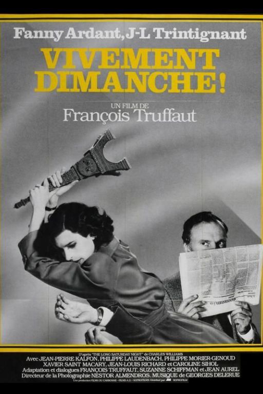 Confidentially Yours - Auf Liebe und Tod - Vivement dimanche! (1983) (Rating 7,4) DVD5914