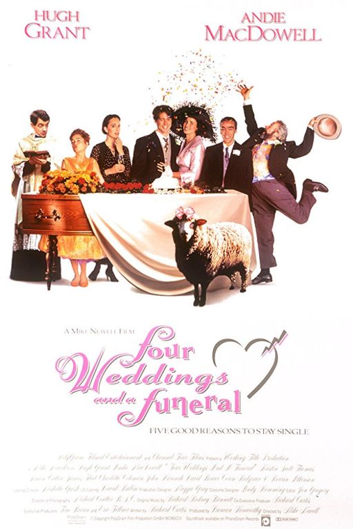 Vier Hochzeiten und ein Todesfall - Four Weddings and a Funeral (1994) (Rating 8,5) DVD40